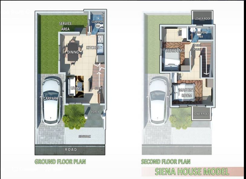 St. Francis Hills Siena Model floor plan