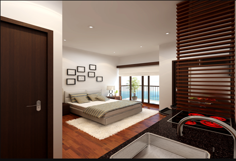 Antara studio A with garden