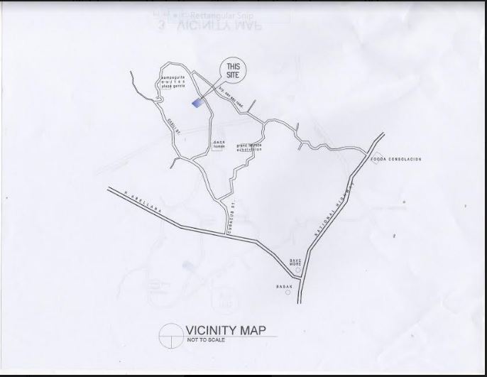 Antonioville Cora vicinity map