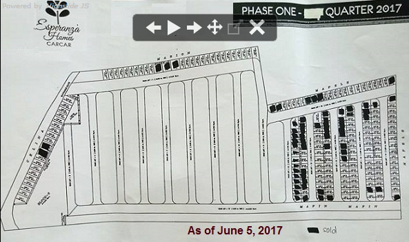 Esperanza updated map as of june 5, 2017