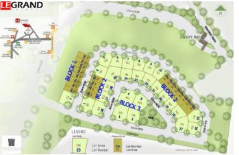 Le Grand Subdivision map