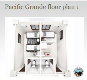 Pacific Grande floor plan 1