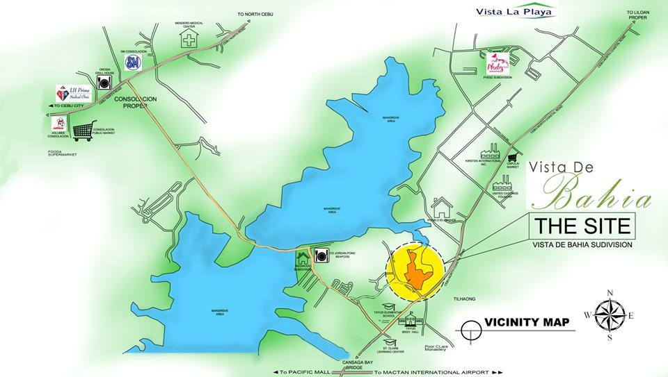 Vista de Bahia site plan