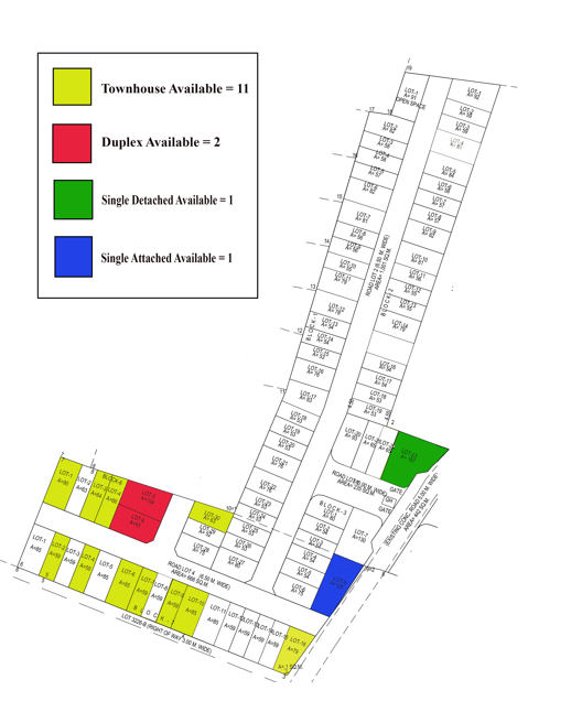Adama Homes map April 2022