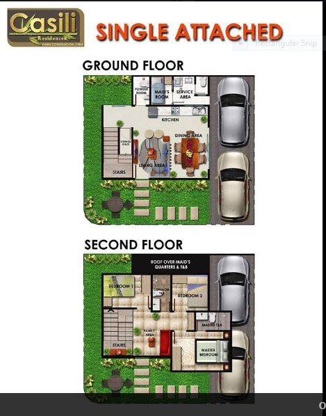 Casili Residences single a. flr plan