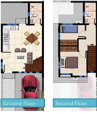 City Homes Mandaue 2 bedroom floor plan