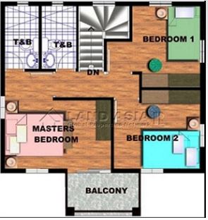 Riverdale Sapphire floor plan 1