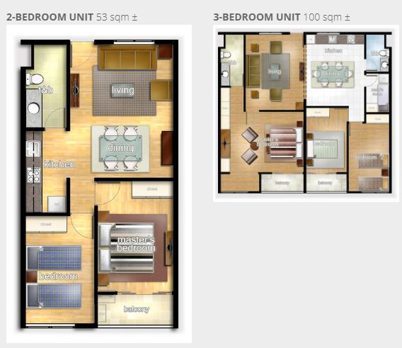 Amalfi City de Mari unit plan