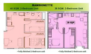 Apple One Mansionette floor plan