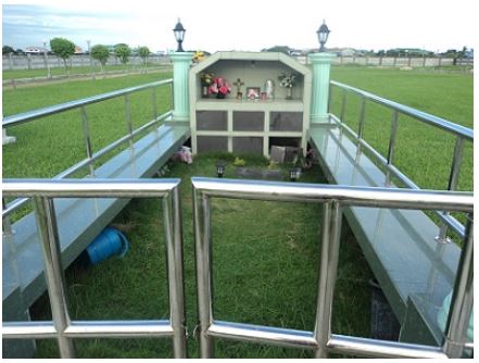 Evergreen lot garden