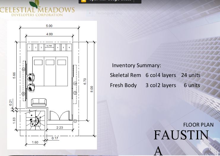 Kalinaw Faustina floor plan