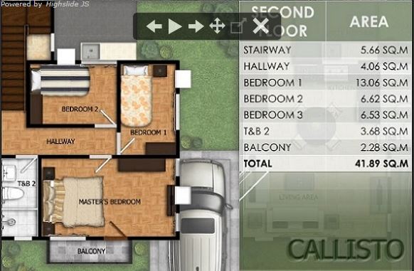 Modena Town Square Callsito floor plan 2