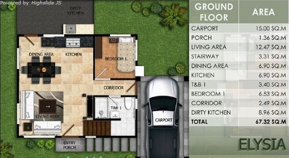 Modena Town Square floor plan 1