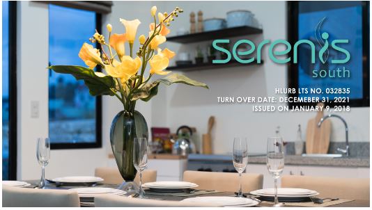 Serenis Turn over date