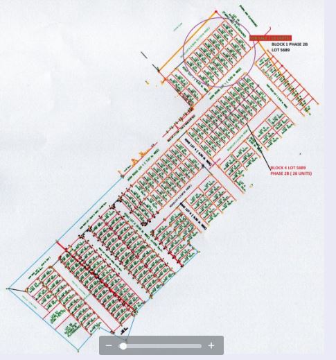 Villa Azalea map April 2018