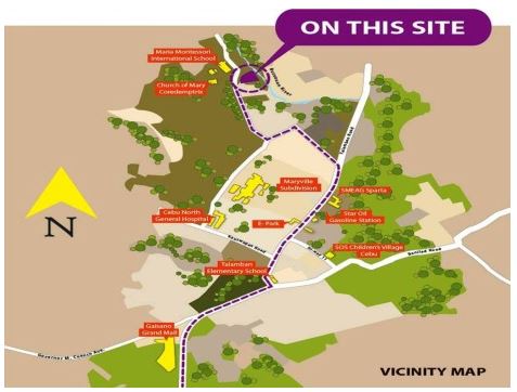 Mulberry Drive Vicinity Map