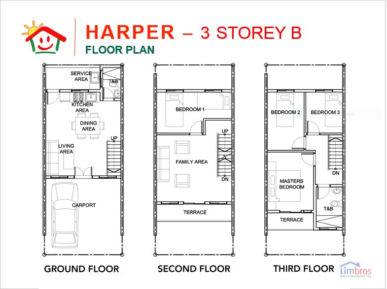 Happy Homes Liloan harper floor plan
