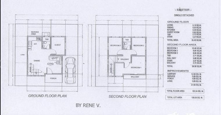 North Verdana Ester floor plan