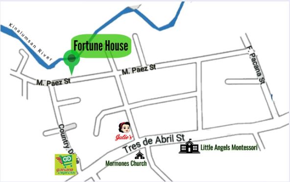 Fortune House location map