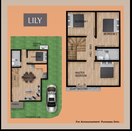 Elkwood Homes Lily floor area