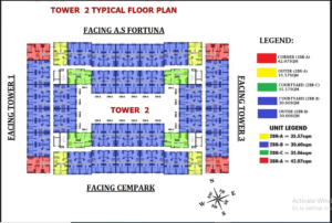 Urban Deca Homes Banilad Tower 2 Typical plan