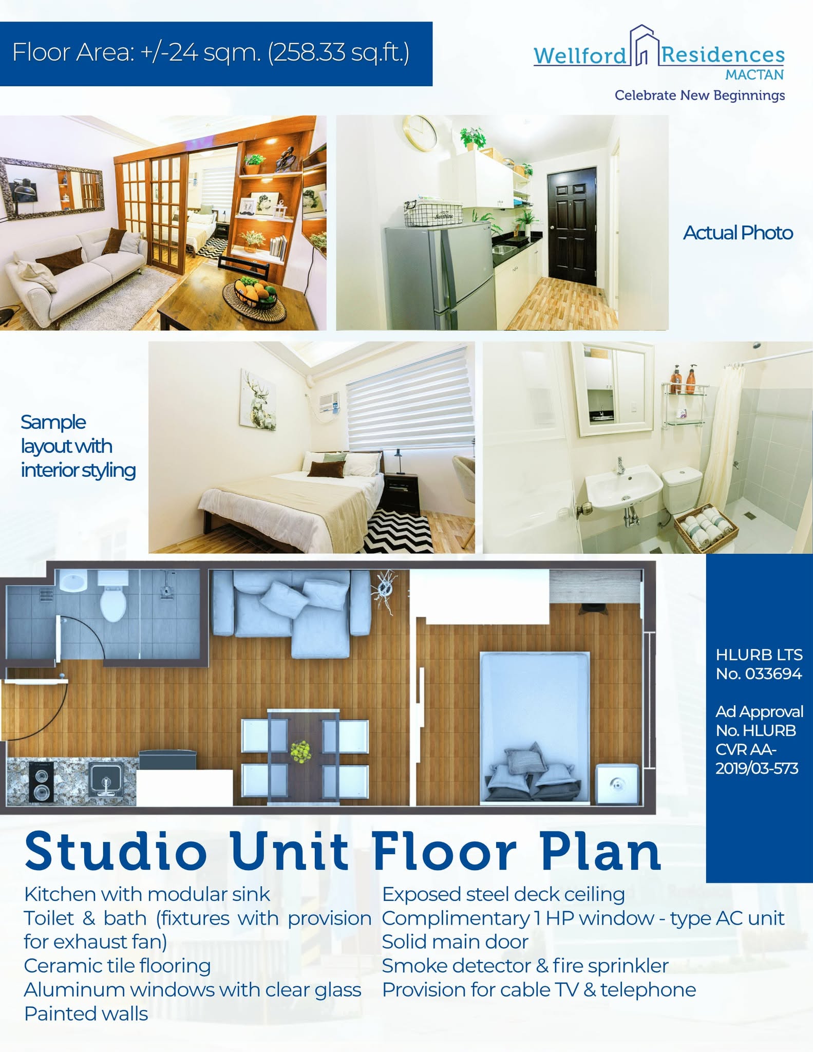 Welford Residences studio