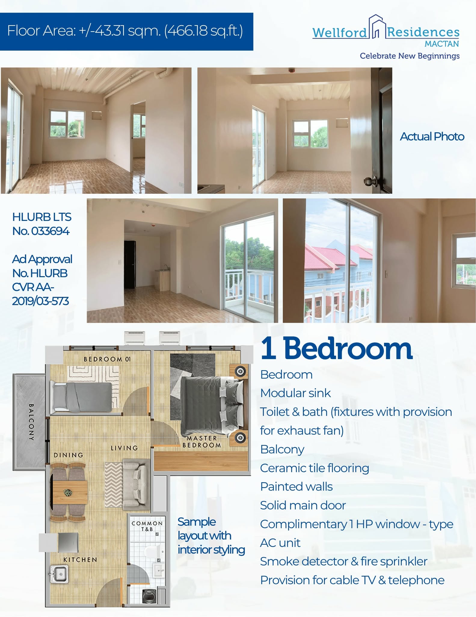 Welford Rsidences 1 bedroom