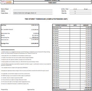 Sunberry Homes Sudtungan comp. 3 july 2023
