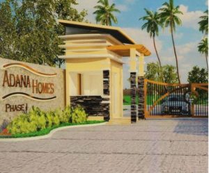 Adana Homes entrance