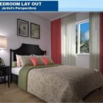Pacific Grand townhomes bedroom 1