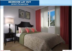 Pacific Grand townhomes bedroom 1