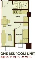 Sundance 1 bedroom floor plan